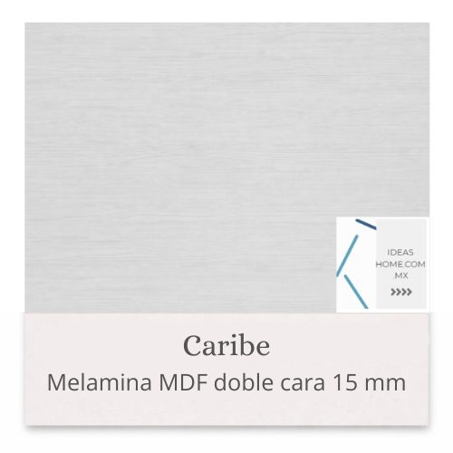 MELAMINA MDF 15 MM DOBLE CARA COLOR CARIBE - Ideas Home