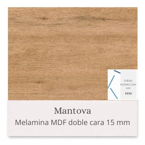 MELAMINA MDF 15 MM DOBLE CARA COLOR MANTOVA - Ideas Home