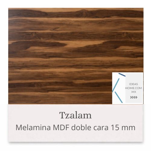 MELAMINA MDF 15 MM DOBLE CARA COLOR TZALAM - Ideas Home