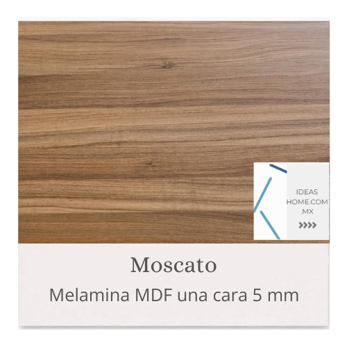 MELAMINA MDF 5 MM UNA CARA COLOR MOSCATO - Ideas Home