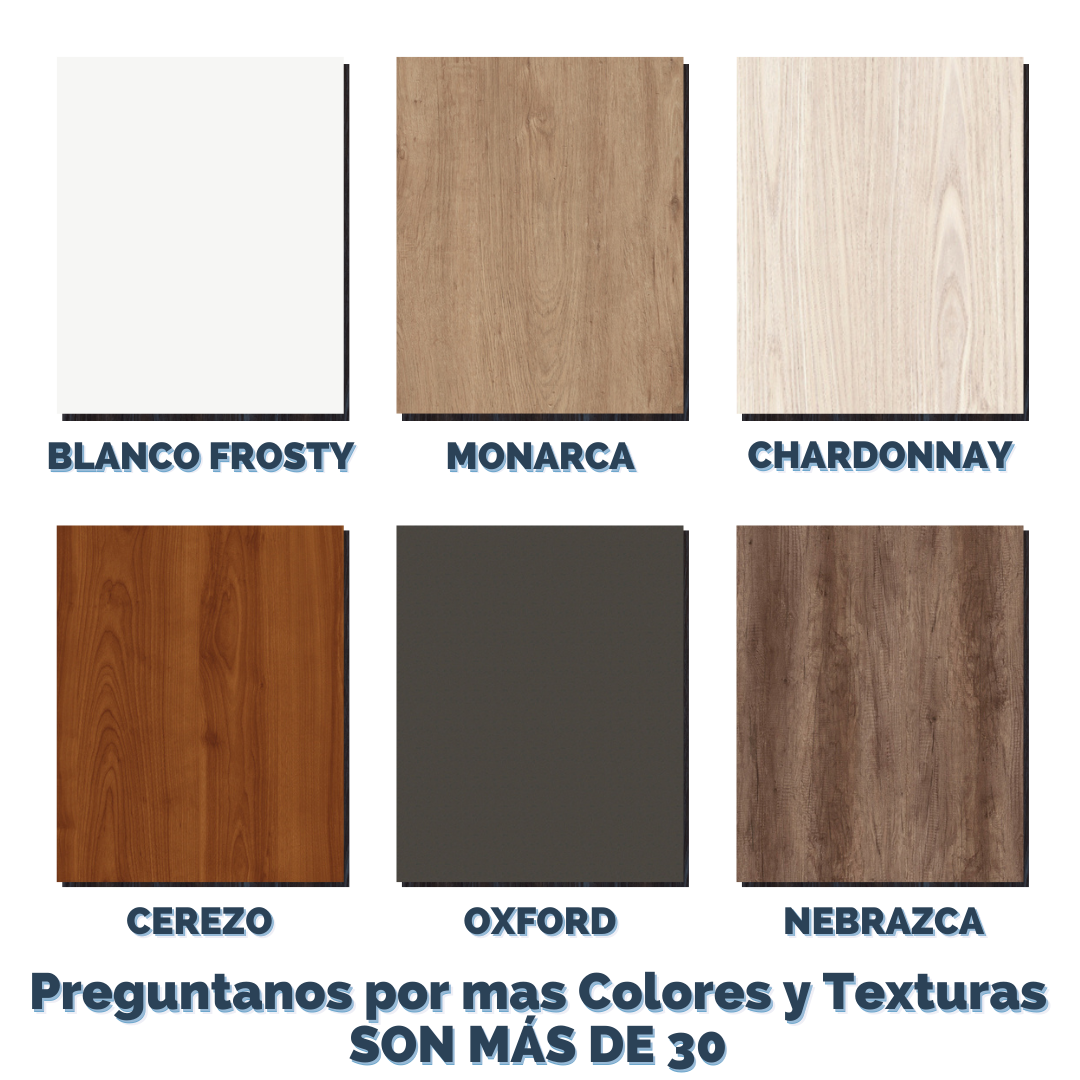 "MODULO PARA COCINA ALTA ALACENA DOS PUERTAS CON SISTEMA PUSH, UNA REPISA, 110 X 70 X 30,LINEA PLUS" - Ideas Home